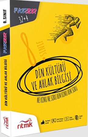 8. Sınıf Din Kültürü ve Ahlak Bilgisi Fastest 32+4