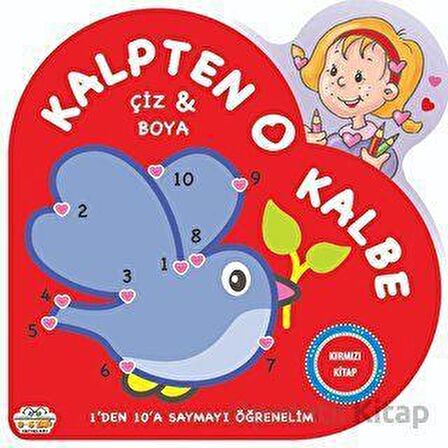 Kırmızı Kitap - Kalpten Kalbe - Çiz/Boya