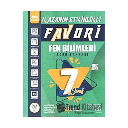 7. Sınıf Fen Bilimleri Favori Serisi Kazanım Etkinlikli Soru Bankası