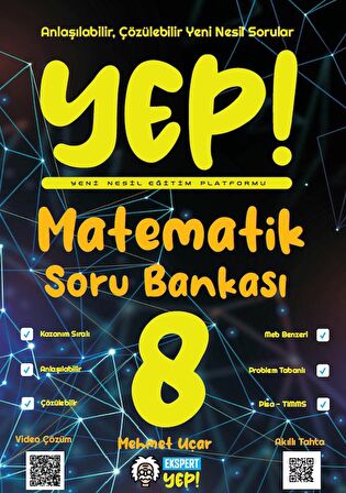 Yep 8. Sınıf Matematik Soru Bankası