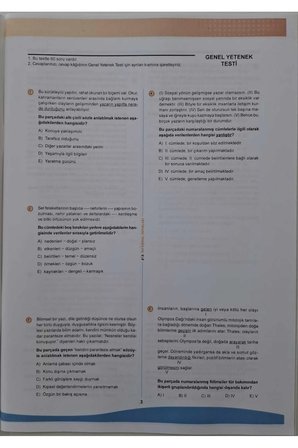 2026 KPSS ÖSYM Arşivi Çıkmış Soru Karma Genel Yetenek Genel Kültür D. Çözümlü Deneme 10/4.Kitapçık