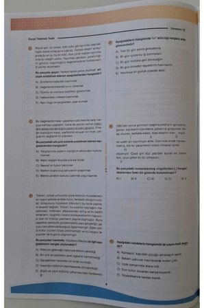 2026 KPSS ÖSYM Arşivi Çıkmış Soru Karma Genel Yetenek Genel Kültür D. Çözümlü Deneme 10/10.Kitapçık
