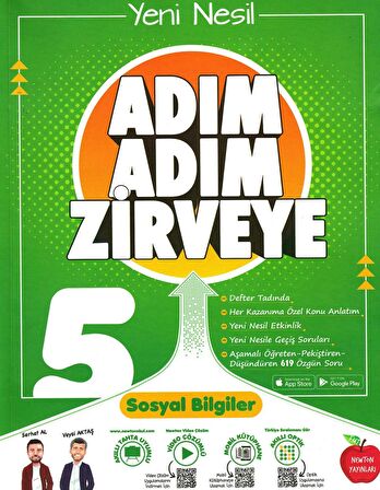 5. Sınıf Adım Adım Zirveye Sosyal Bilgiler Soru Bankası