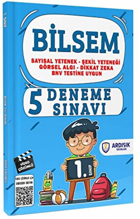 1. Sınıf 5’li Bilsem Deneme Sınavı Tamamı Video Çözümlü