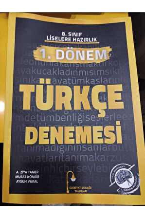 8. Sınıf Türkçe Denemesi 1. Dönem