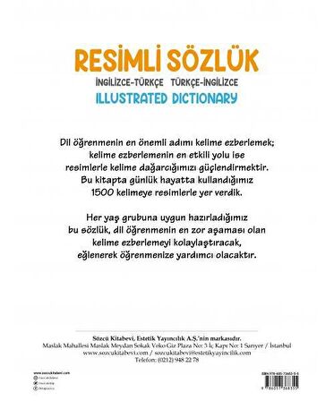 Resimli İngilizce – Türkçe Sözlük