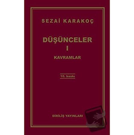 Düşünceler 1: Kavramlar