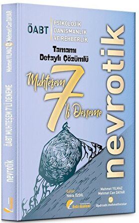 ÖABT Psikolojik Danışmanlık ve Rehberlik Nevrotik 7 Muhteşem Deneme Çözümlü