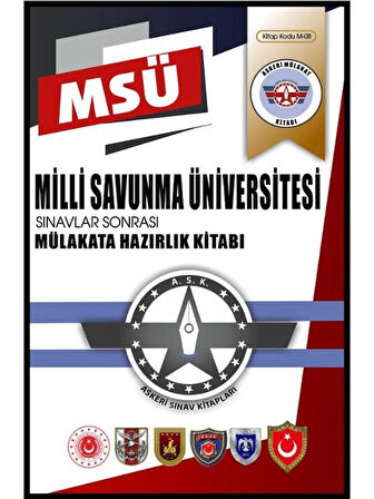 MSÜ Mülakata Hazırlık Kitabı