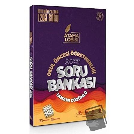 ÖABT Okul Öncesi Öğretmenliği Soru Bankası Çözümlü