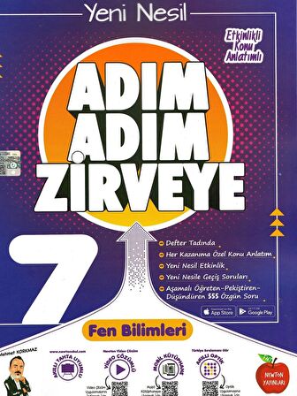 7. Sınıf Adım Adım Zirveye Fen Bilimleri Soru Bankası