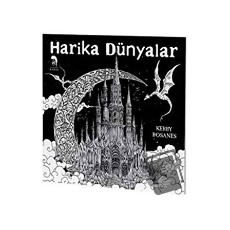 Harika Dünyalar - Yetişkinler İçin Boyama Kitabı