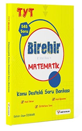 2023 YKS TYT Birebir Etkisi Kesin Matematik Konu Destekli Soru Bankası