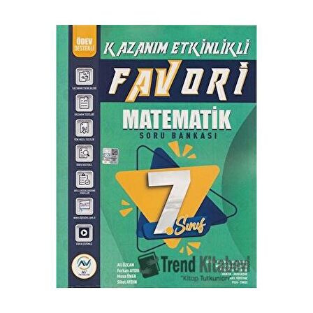 7. Sınıf Matematik Favori Serisi Kazanım Etkinlikli Soru Bankası