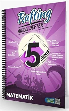 Rafting 5. Sınıf Matematik Akıllı Defter