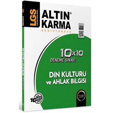 Altın Karma Lgs Din Kültürü Ve Ahlak Bilgisi Branş Deneme