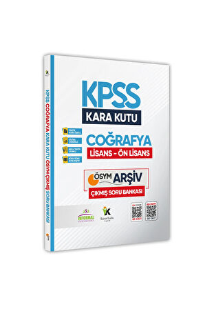 Kpss Coğrafyanın Kara Kutusu Konu Özetli Dijital Çözümlü Soru Bankası