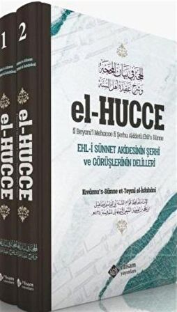 El Hücce (2 Cilt Takım) & Ehli Sünnet Akidesinin Şerhi ve Görüşlerinin Delilleri / El İsbahani
