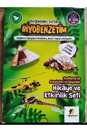 Kodlama Ile Atasözleri Ve Deyimler Biyobenzetim Hikâye Seti 3 Ve 4.Sınıflar