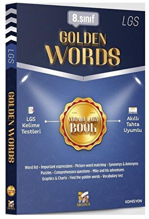 Modus 8. Sınıf LGS İngilizce Golden Words İngilizce Kelimeler Soru Bankası