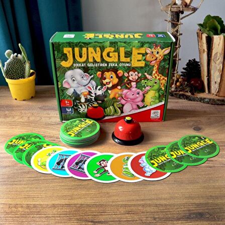 Jungle 3+yaş Dikkat Geliştiren Zeka Oyunu