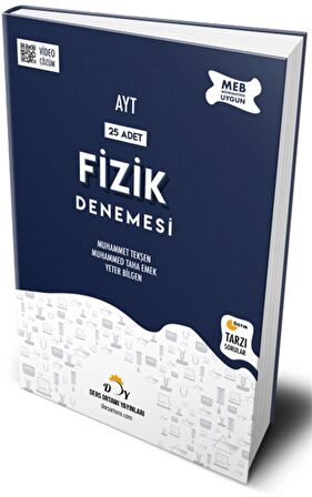 Ders Ortamı Yayınları Ayt Fizik 25'Li Deneme