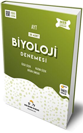 Ders Ortamı Yayınları Ayt Biyoloji 25'Li  Deneme