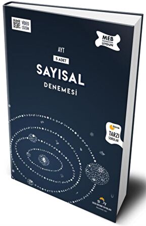 Ders Ortamı Yayınları Ayt Sayısal 5'Li Deneme