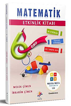 Dizgi Kitap 6.Sınıf Matematik Etkinlik Kitabı 2025 Melek Çimen