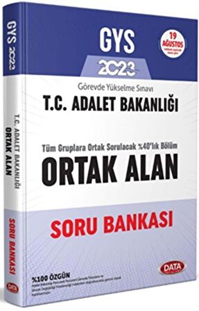 2023 GYS Adalet Bakanlığı Ortak Alan Soru Bankası