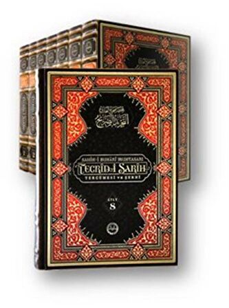 Sahih-i Buhari Muhtasarı Tecrid-i Sarih (8 Cilt Takım Orta Boy)