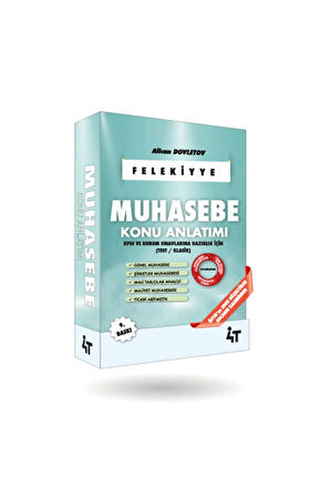4t Yayınları Felekiyye Muhasebe Konu Anlatımı 10. Baskı