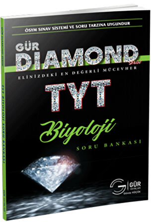 Gür Yayınları DİAMOND TYT Biyoloji Soru Bankası