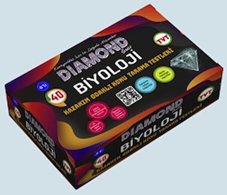 TYT Biyoloji Diamond 8 li Konu Tarama Testi