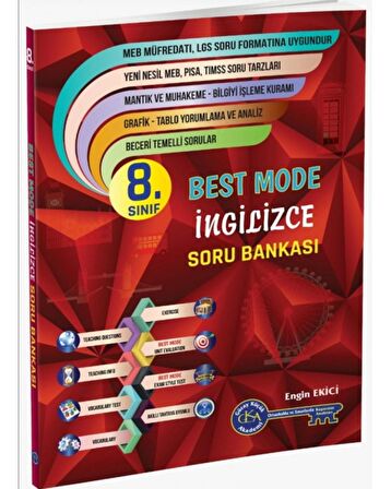 8. Sınıf Best Mode İngilizce Soru Bankası