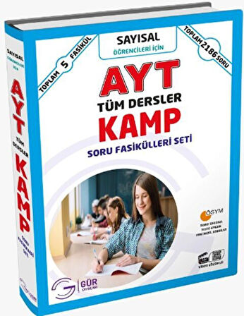 Gür Yayınları AYT Sayısal Kamp Soru Fasikülleri Seti