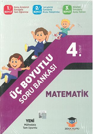 4. Sınıf Tüm Dersler Üç Boyutlu Soru Bankası Seti