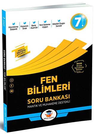 ZEKA KÜPÜ 7.SINIF FEN BİLGİSİ SORU BANKASI