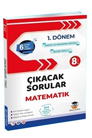 ZEKA KÜPÜ 8.SINIF 1.DÖNEM MATEMATİK ÇIKACAK SORULAR