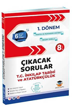 ZEKA KÜPÜ 8.SINIF 1.DÖNEM TC. INKILAP TARİHİ VE ATATÜRKÇÜLÜK ÇIKACAK SORULAR