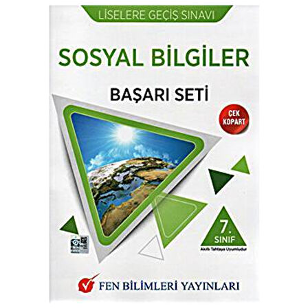 7. Sınıf Sosyal Bilgiler LGS Başarı Seti