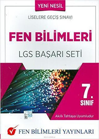 FEN BİLİMLERİ 7.SINIF FEN VE TEKNOLOJİLERİ BAŞARI SETİ