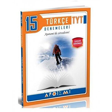 APOTEMİ TYT DENEMELERİ TÜRKÇE 15 Lİ