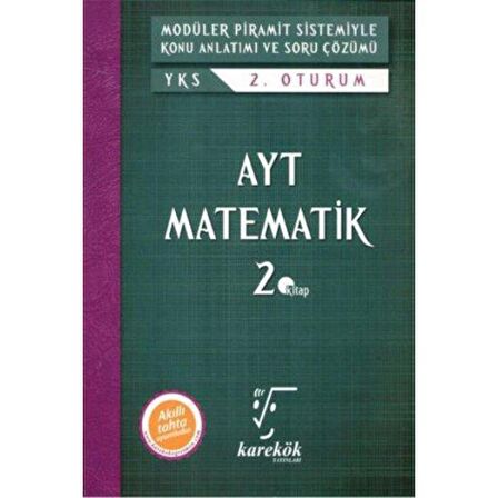 AYT Matematik Modüler Piramit Sistemiyle Konu Anlatımı ve Soru Çözümü 2. Kitap