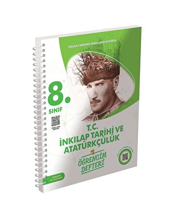 8. Sınıf T.C. İnkılap Tarihi ve Atatürkçülük Öğrencim Defteri