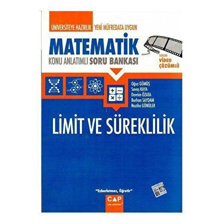 ÇAP ÜNİV.HAZ MATEMATİK LİMİT VE SÜREK KA SB 2019 20