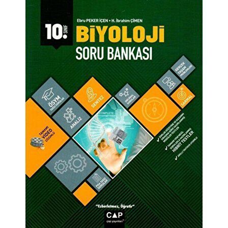 10. Sınıf Anadolu Lisesi Biyoloji Soru Bankası Çap Yayınları