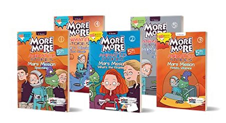 Kurmay Elt 5. Sınıf More & More Hikaye Seti (5 Kitap) 2023