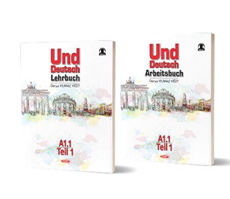 Almanca Und Deutsch Lehrbuch A1.1 Teil 1 and Arbeitsbuch A1.1 Teil 1 Kurmay ELT Yayınları