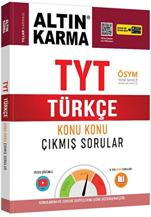 TYT Türkçe Konu Konu Çıkmış Sorular